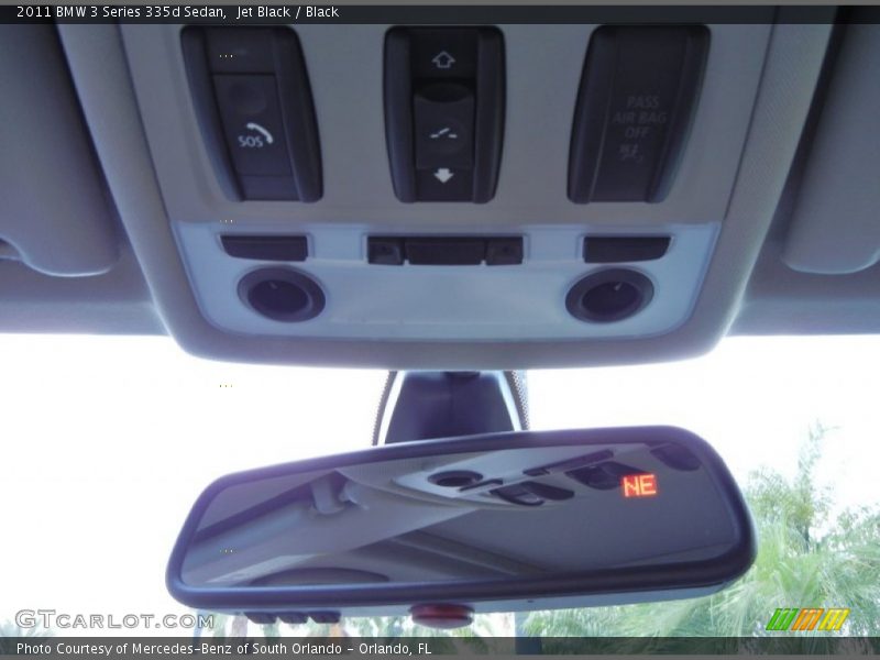 Controls of 2011 3 Series 335d Sedan