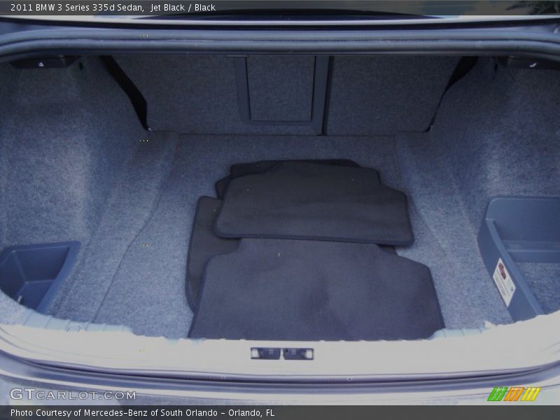  2011 3 Series 335d Sedan Trunk