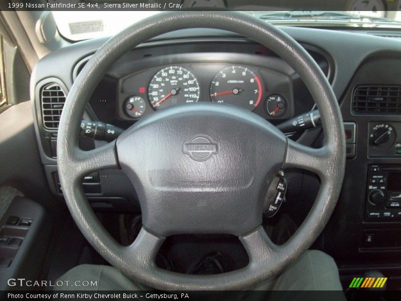 Sierra Silver Metallic / Gray 1999 Nissan Pathfinder SE 4x4