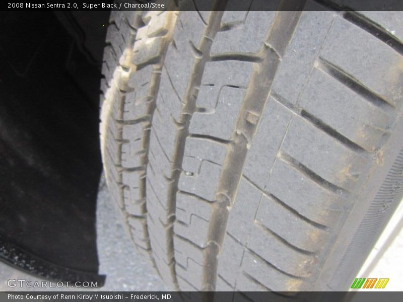 Super Black / Charcoal/Steel 2008 Nissan Sentra 2.0