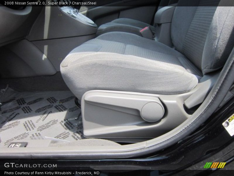 Super Black / Charcoal/Steel 2008 Nissan Sentra 2.0