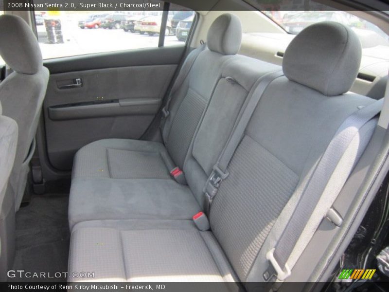 Super Black / Charcoal/Steel 2008 Nissan Sentra 2.0