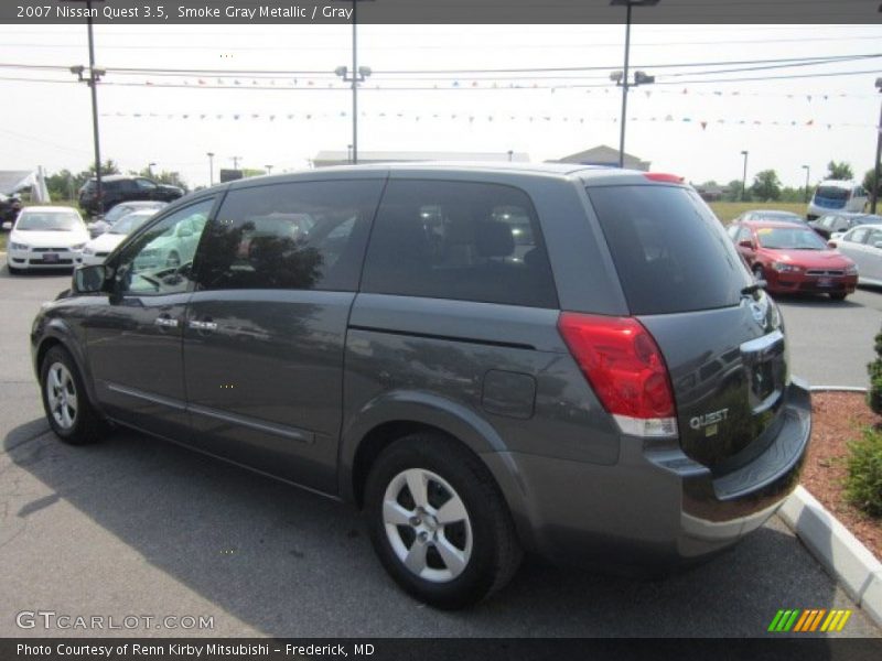 Smoke Gray Metallic / Gray 2007 Nissan Quest 3.5