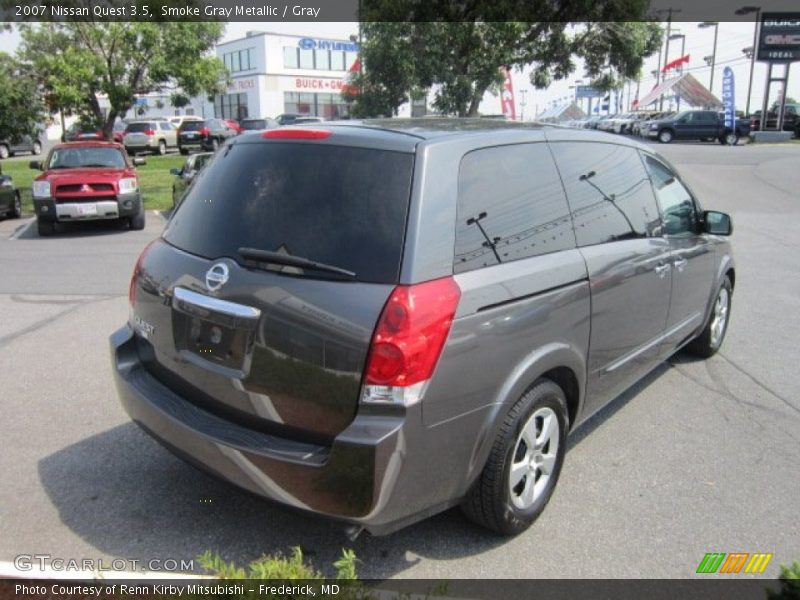 Smoke Gray Metallic / Gray 2007 Nissan Quest 3.5