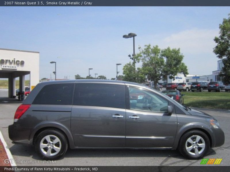 Smoke Gray Metallic / Gray 2007 Nissan Quest 3.5
