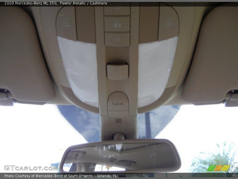 Pewter Metallic / Cashmere 2009 Mercedes-Benz ML 350