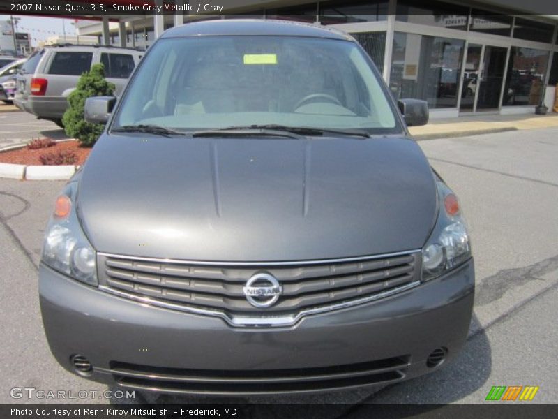 Smoke Gray Metallic / Gray 2007 Nissan Quest 3.5