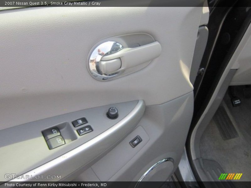 Smoke Gray Metallic / Gray 2007 Nissan Quest 3.5