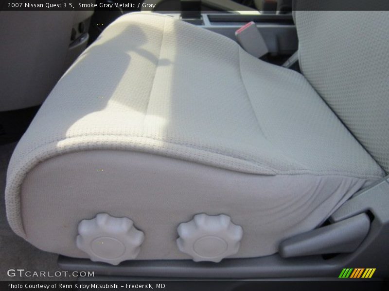 Smoke Gray Metallic / Gray 2007 Nissan Quest 3.5