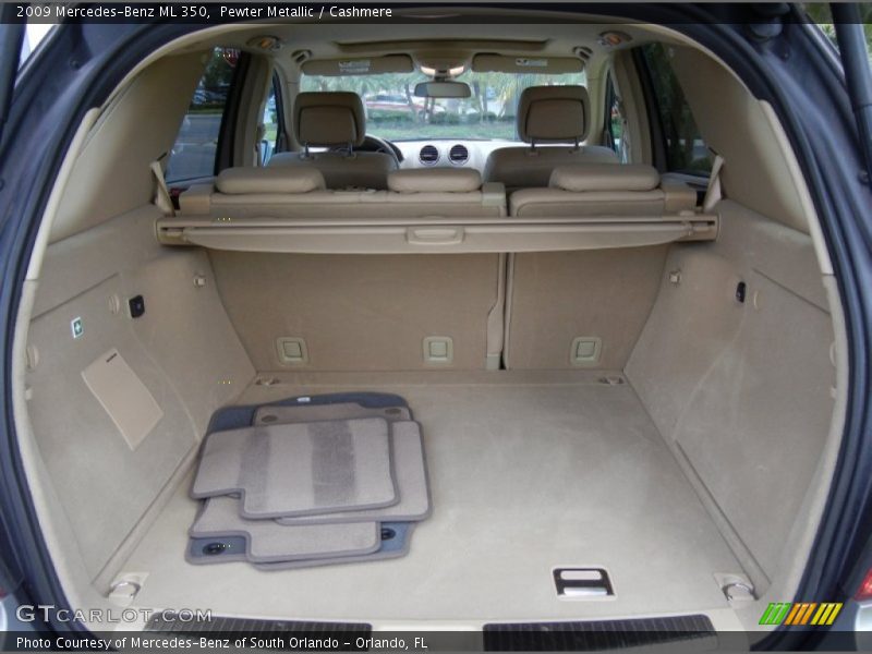 Pewter Metallic / Cashmere 2009 Mercedes-Benz ML 350