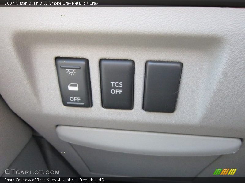 Smoke Gray Metallic / Gray 2007 Nissan Quest 3.5