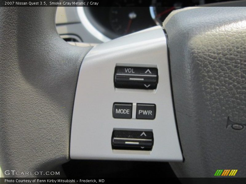 Smoke Gray Metallic / Gray 2007 Nissan Quest 3.5