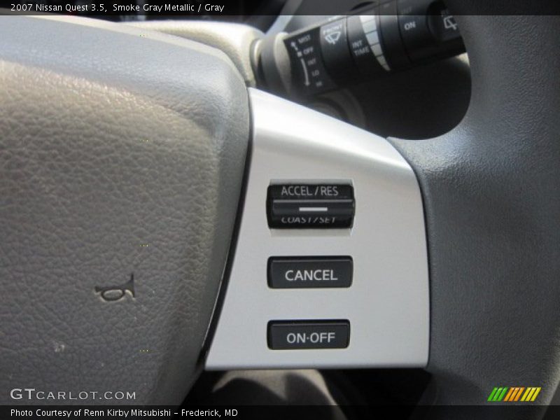 Smoke Gray Metallic / Gray 2007 Nissan Quest 3.5