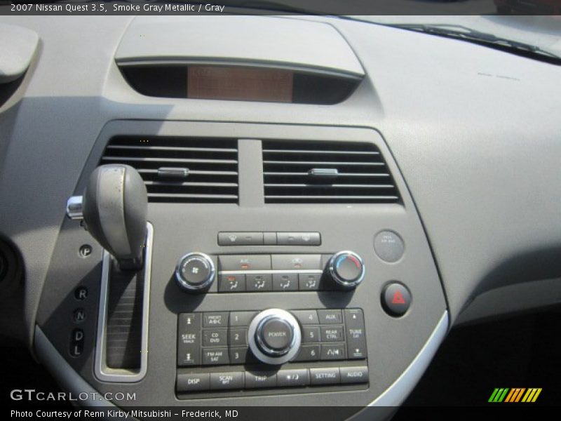 Smoke Gray Metallic / Gray 2007 Nissan Quest 3.5