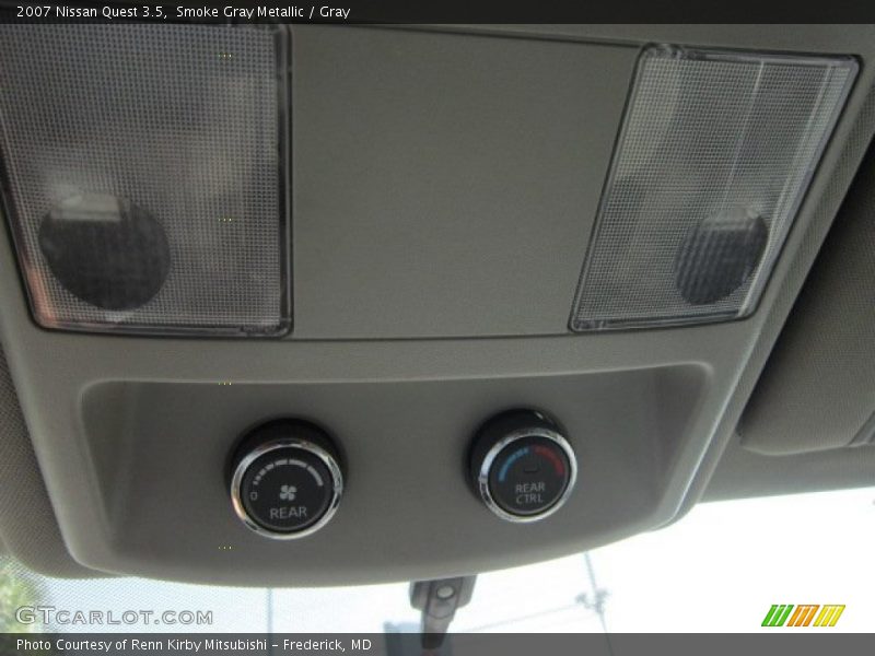 Smoke Gray Metallic / Gray 2007 Nissan Quest 3.5