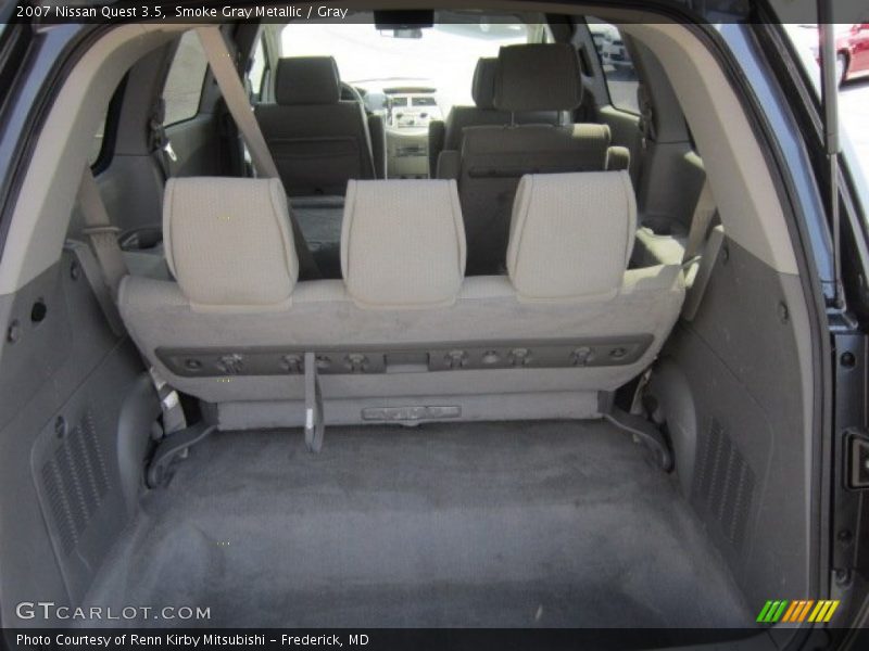Smoke Gray Metallic / Gray 2007 Nissan Quest 3.5