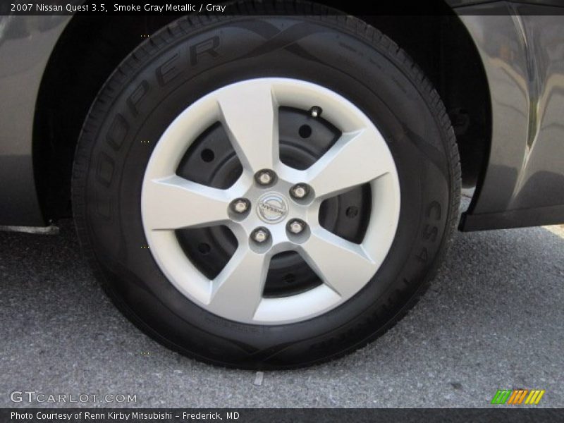 Smoke Gray Metallic / Gray 2007 Nissan Quest 3.5