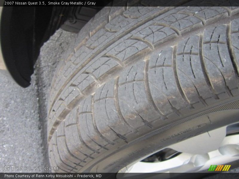 Smoke Gray Metallic / Gray 2007 Nissan Quest 3.5