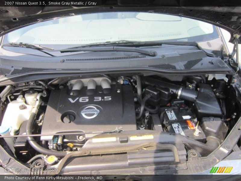 Smoke Gray Metallic / Gray 2007 Nissan Quest 3.5