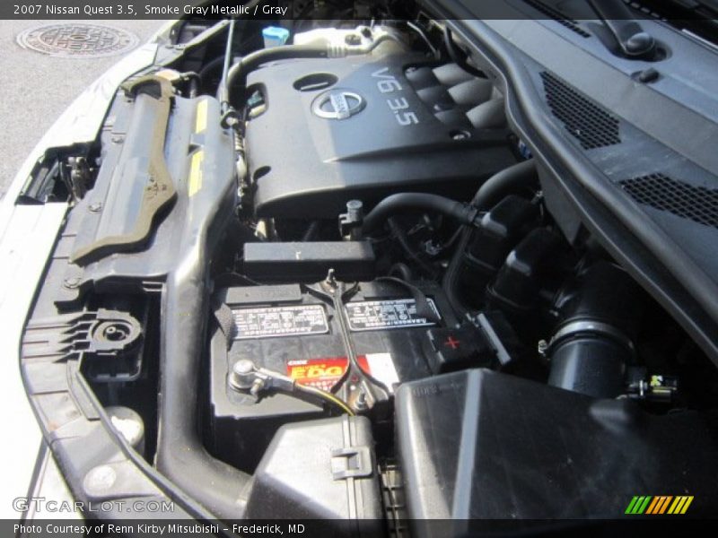 Smoke Gray Metallic / Gray 2007 Nissan Quest 3.5