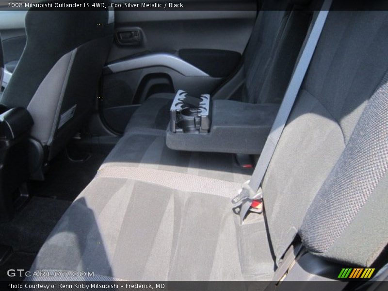 Cool Silver Metallic / Black 2008 Mitsubishi Outlander LS 4WD