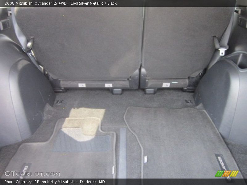 Cool Silver Metallic / Black 2008 Mitsubishi Outlander LS 4WD