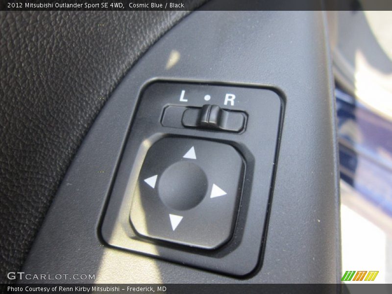 Cosmic Blue / Black 2012 Mitsubishi Outlander Sport SE 4WD
