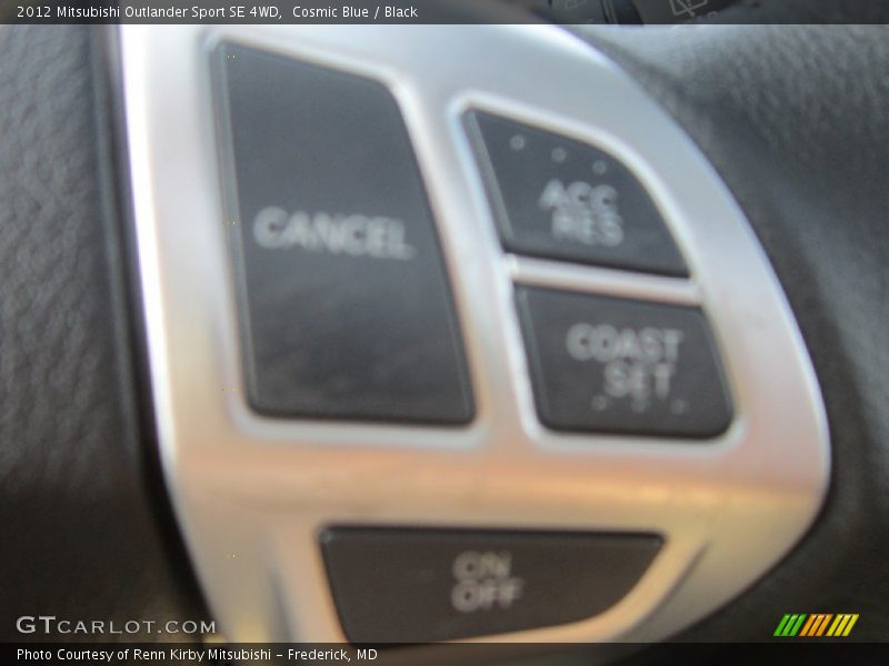 Cosmic Blue / Black 2012 Mitsubishi Outlander Sport SE 4WD