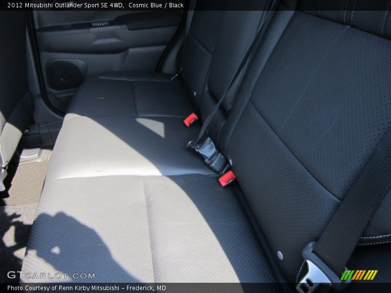Cosmic Blue / Black 2012 Mitsubishi Outlander Sport SE 4WD