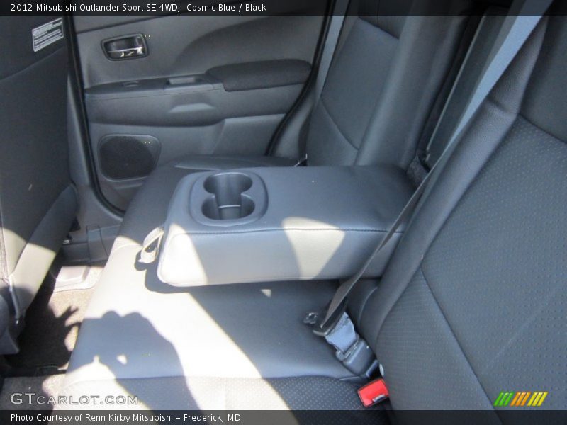 Cosmic Blue / Black 2012 Mitsubishi Outlander Sport SE 4WD