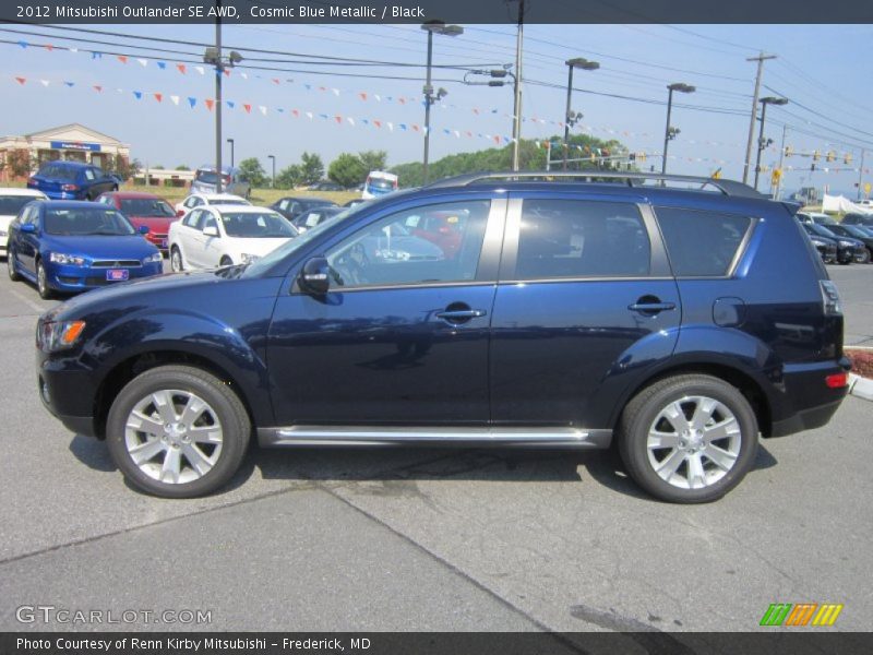  2012 Outlander SE AWD Cosmic Blue Metallic