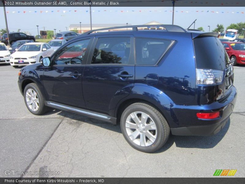  2012 Outlander SE AWD Cosmic Blue Metallic