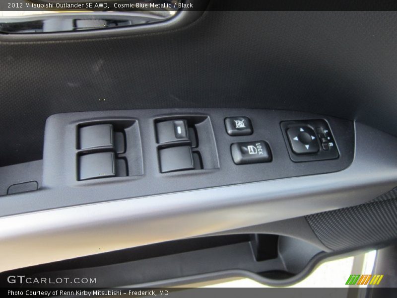 Controls of 2012 Outlander SE AWD