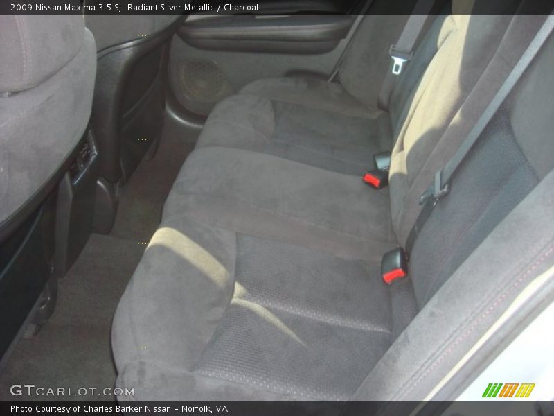 Radiant Silver Metallic / Charcoal 2009 Nissan Maxima 3.5 S