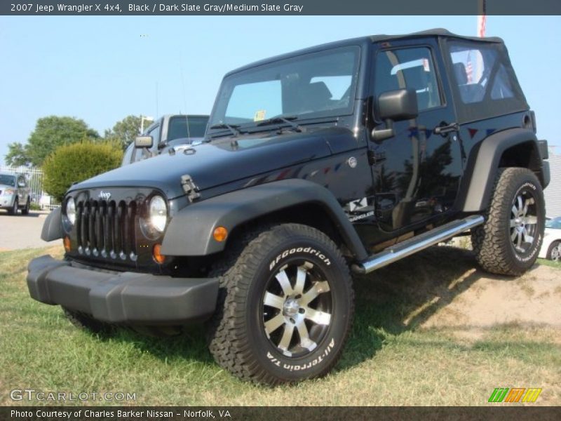 Front 3/4 View of 2007 Wrangler X 4x4