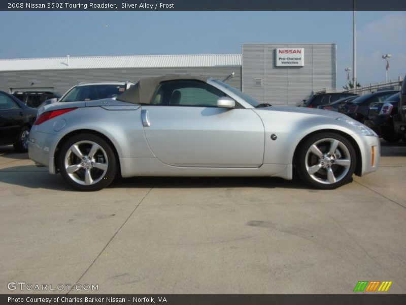 Silver Alloy / Frost 2008 Nissan 350Z Touring Roadster