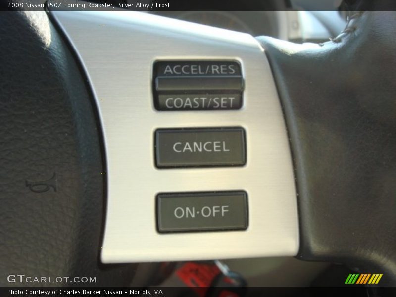 Controls of 2008 350Z Touring Roadster