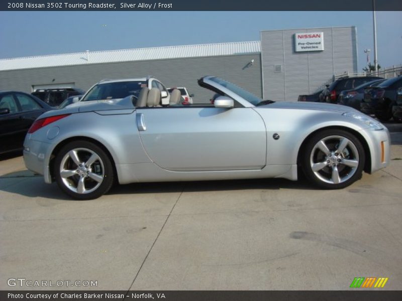 Silver Alloy / Frost 2008 Nissan 350Z Touring Roadster