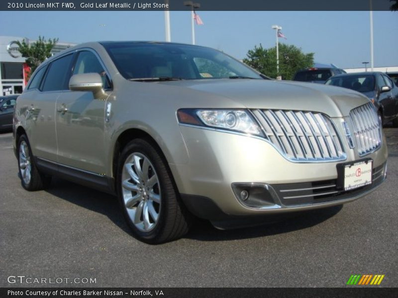 Gold Leaf Metallic / Light Stone 2010 Lincoln MKT FWD