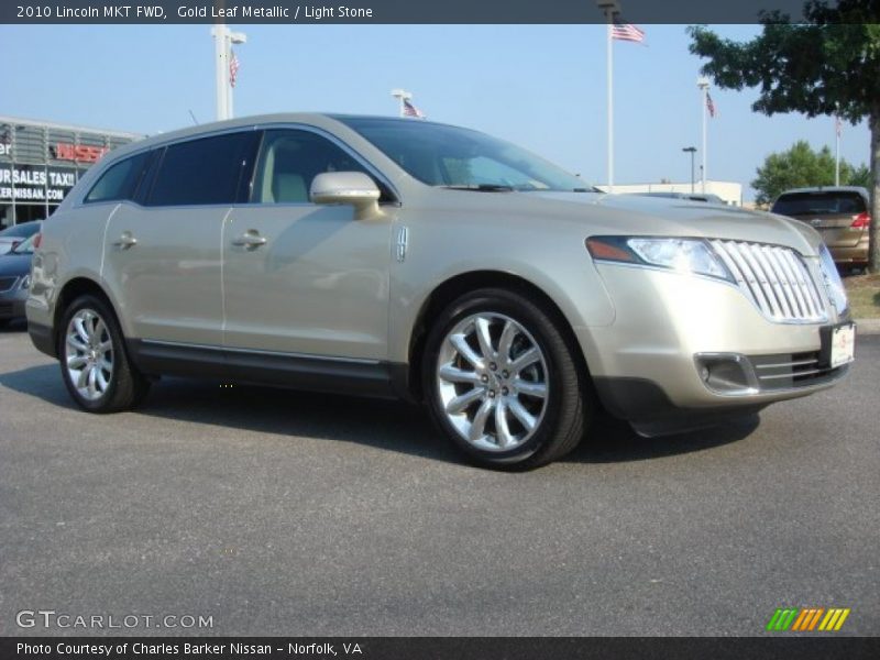 Gold Leaf Metallic / Light Stone 2010 Lincoln MKT FWD