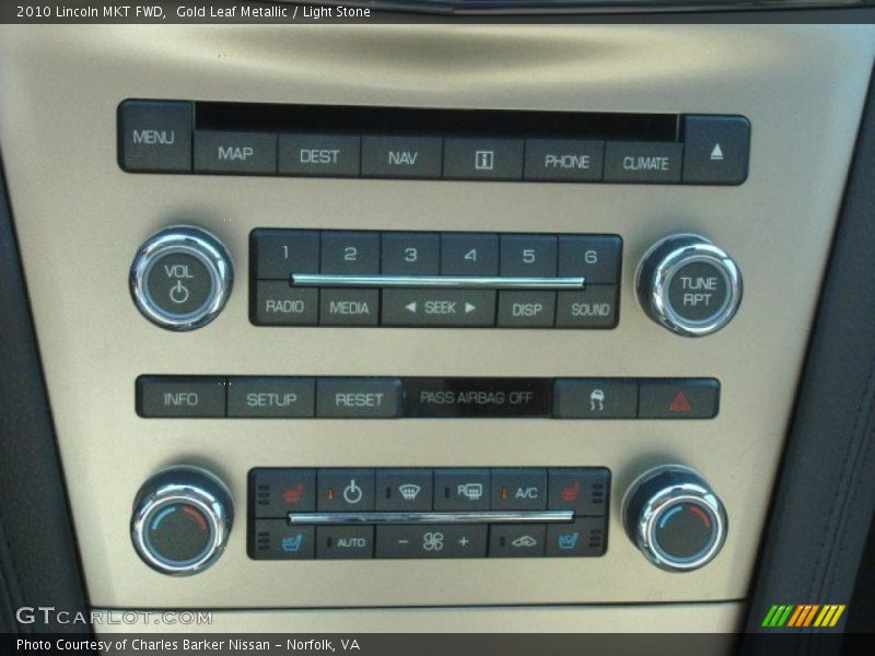 Controls of 2010 MKT FWD