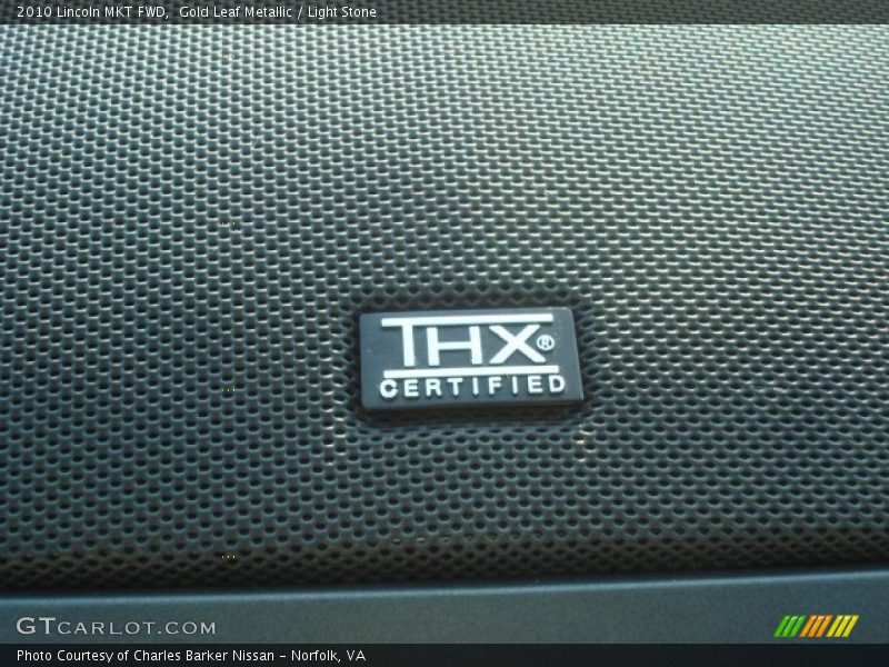 Audio System of 2010 MKT FWD