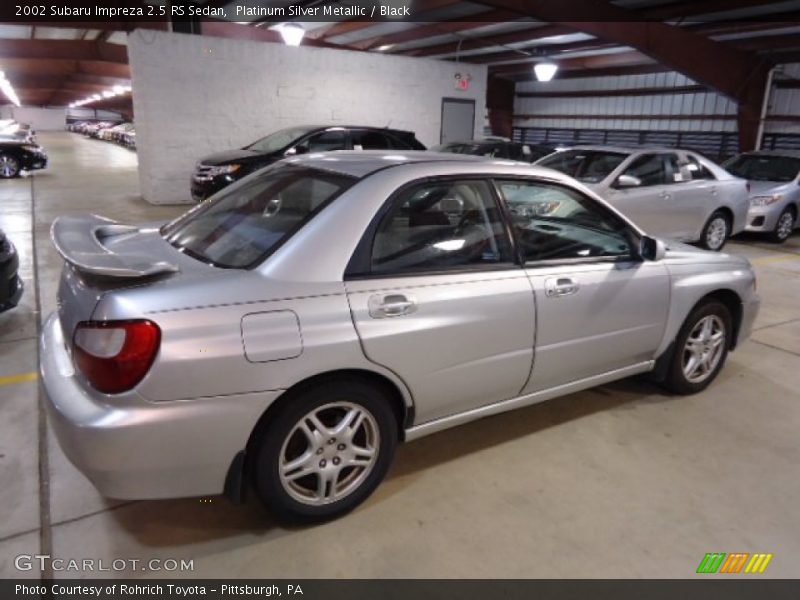  2002 Impreza 2.5 RS Sedan Platinum Silver Metallic