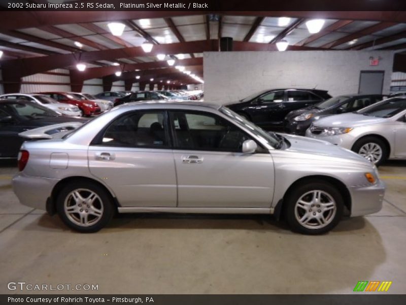  2002 Impreza 2.5 RS Sedan Platinum Silver Metallic