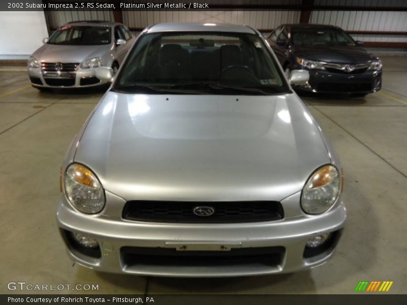  2002 Impreza 2.5 RS Sedan Platinum Silver Metallic