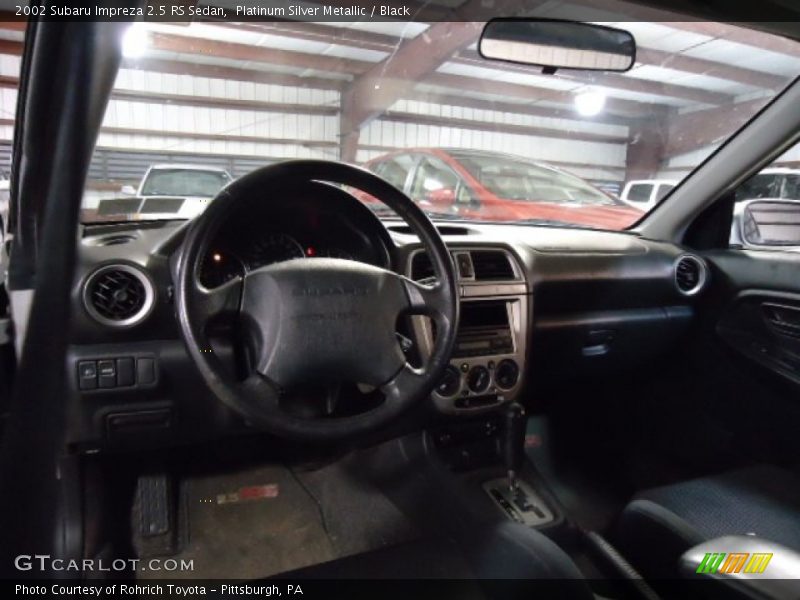 Dashboard of 2002 Impreza 2.5 RS Sedan