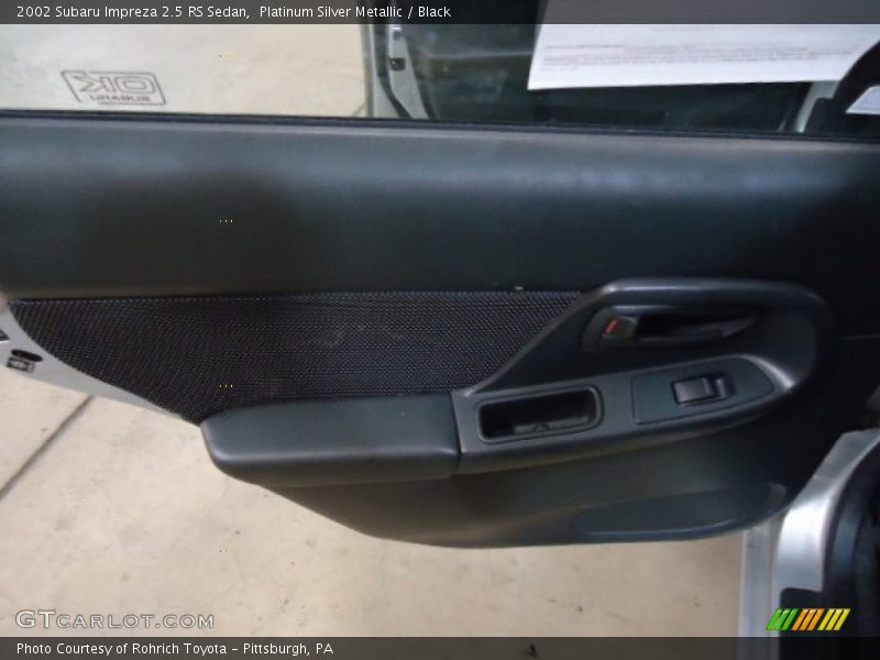 Door Panel of 2002 Impreza 2.5 RS Sedan