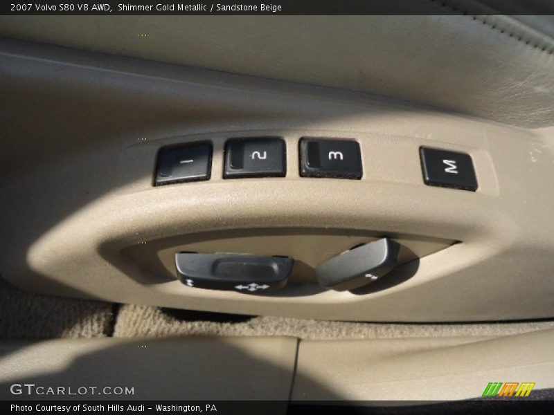 Shimmer Gold Metallic / Sandstone Beige 2007 Volvo S80 V8 AWD