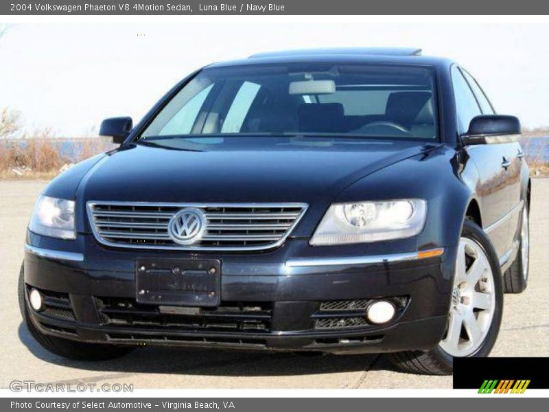 Luna Blue / Navy Blue 2004 Volkswagen Phaeton V8 4Motion Sedan
