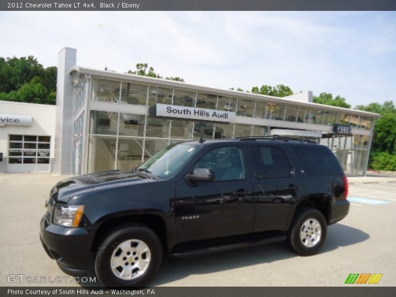 Black / Ebony 2012 Chevrolet Tahoe LT 4x4